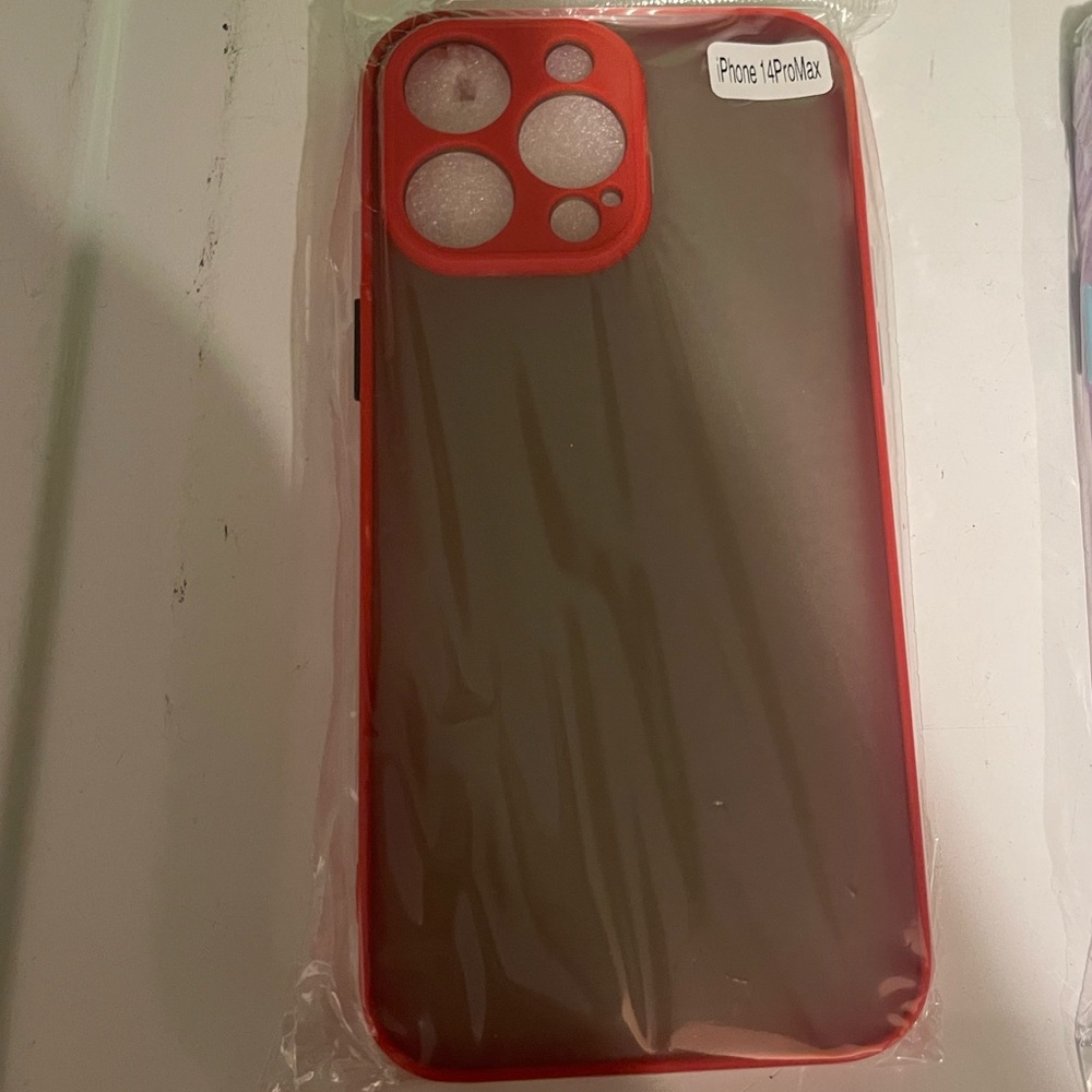 Luxury Shockproof iphone 14 pro max case Matte Clear Soft Phone Case